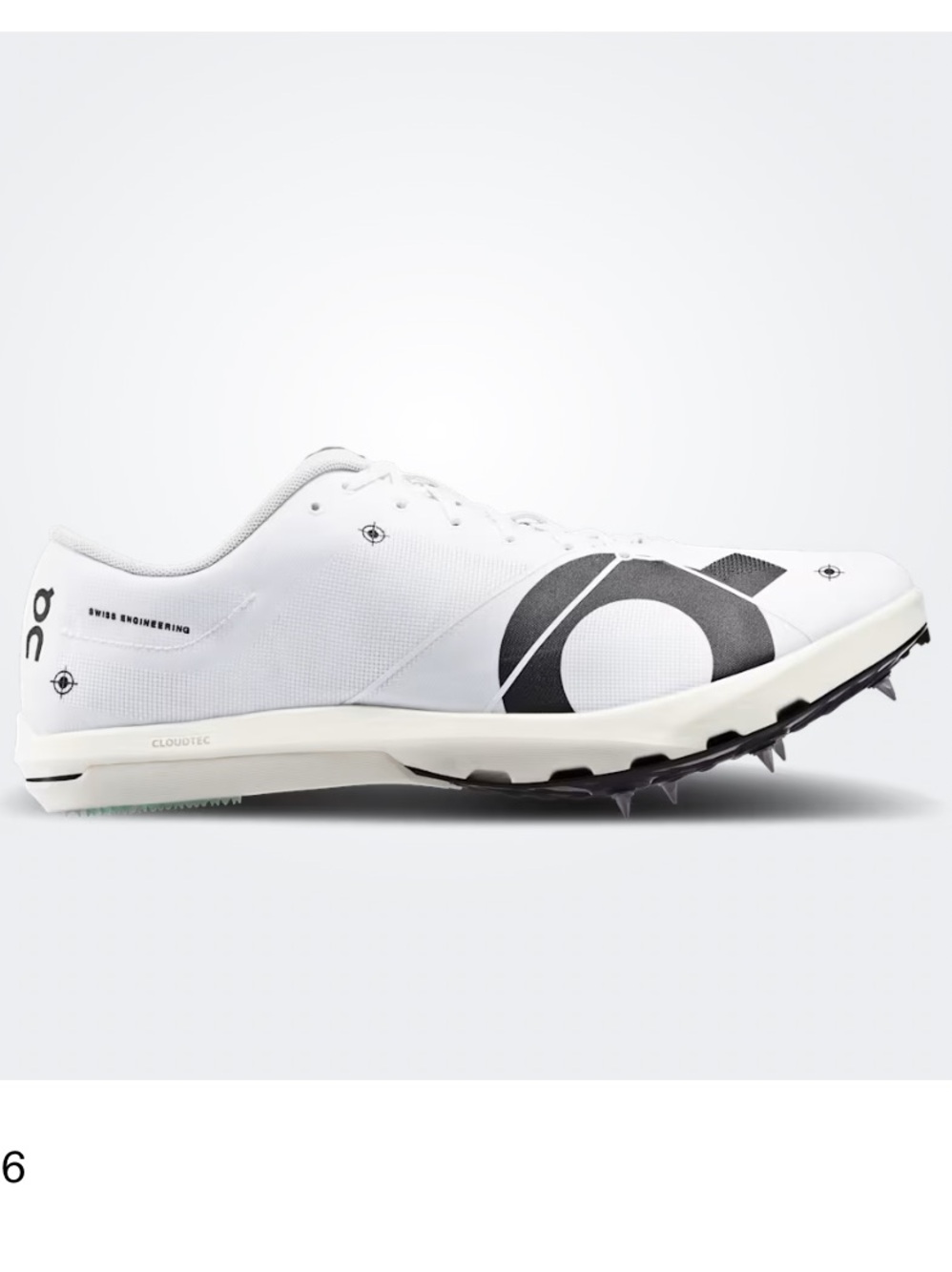 On Running Men's White and Mint Racing Spike